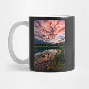 Surprise Sunset at Lake Patricia Mug